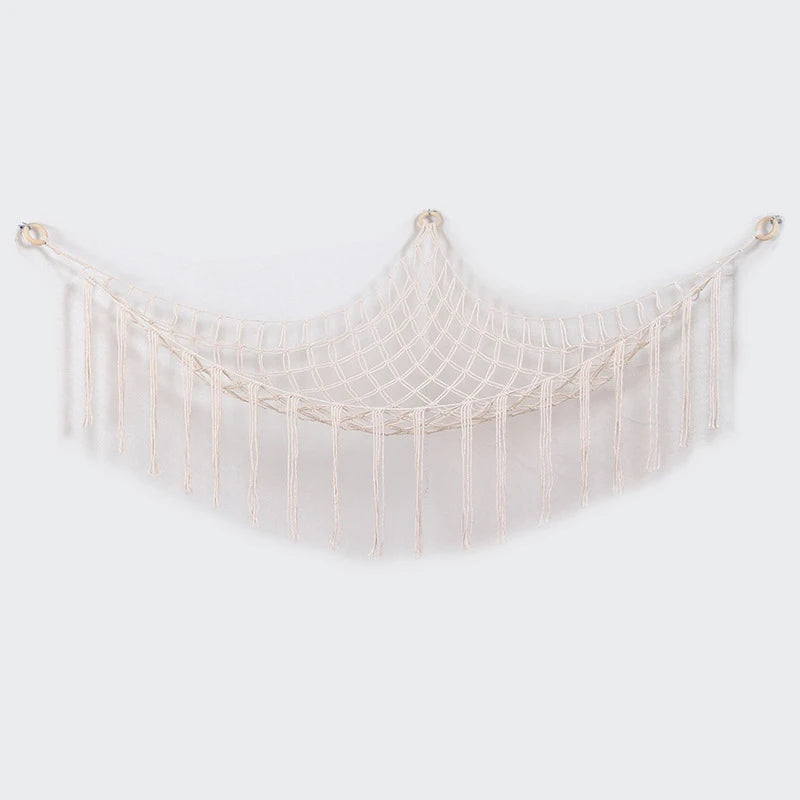 Macramé Toy Storage Hammock