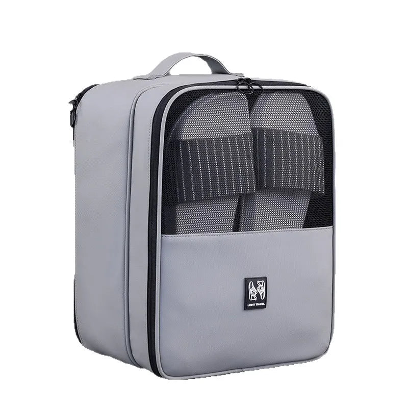 Double-Layer Travel Shoe Organizer