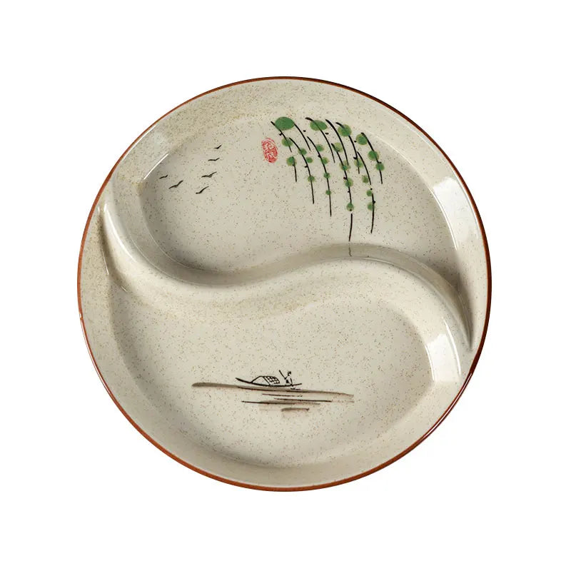 Double Ceramic Plate