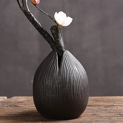 Handcrafted Stoneware Zen Vase