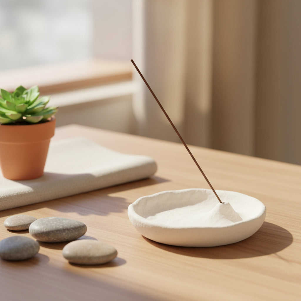 Nordic Cement Incense Burner