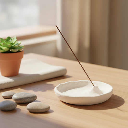 Nordic Cement Incense Burner
