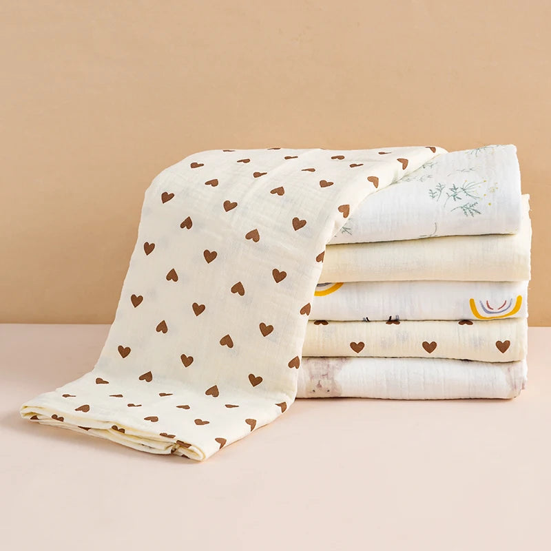 Cotton Muslin Swaddle Blanket