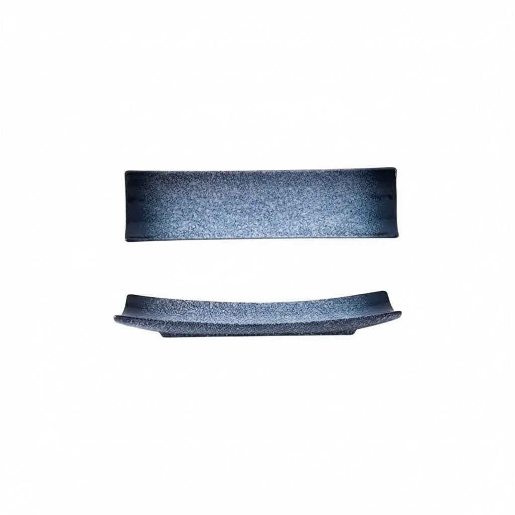 Japanese-Style Ceramic Sushi Plate