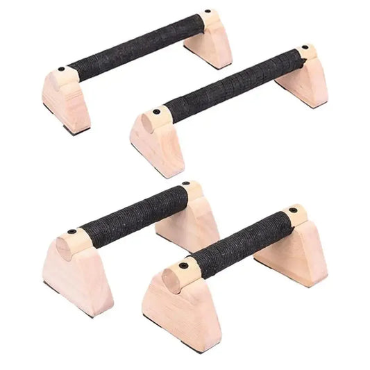 Wooden Parallettes Push-Up Bars