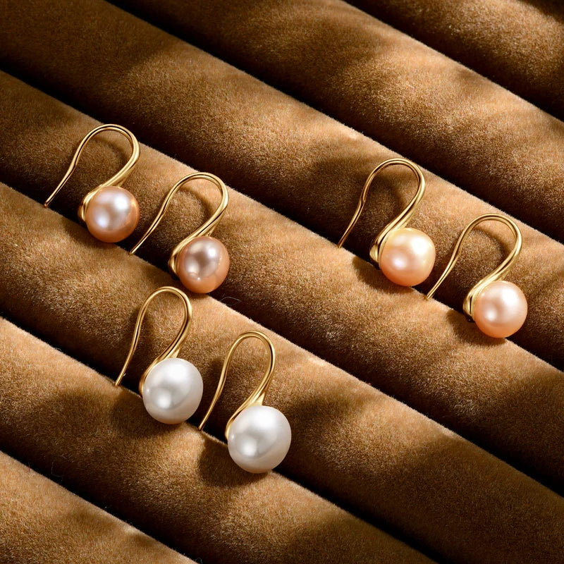 Elegant Pearl Drop Earrings