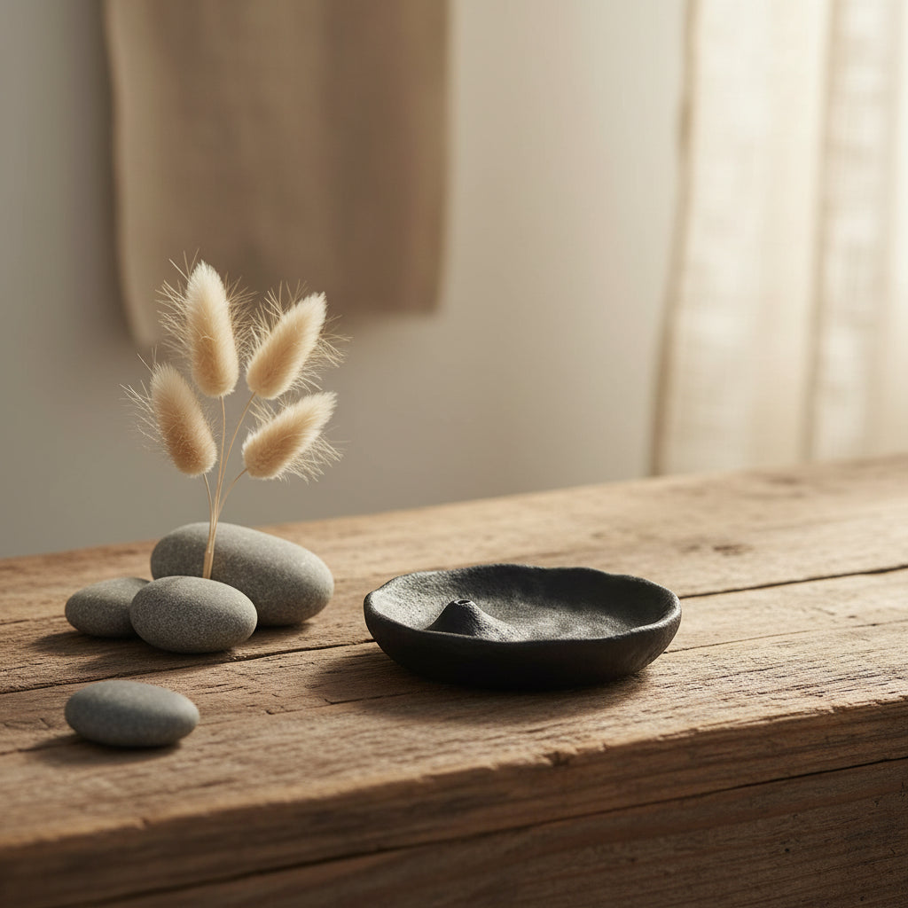 Nordic Cement Incense Burner