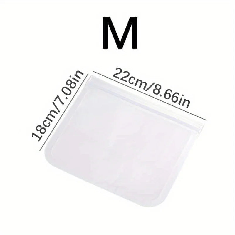Reusable Food Storage Bag Set – 10 Pack