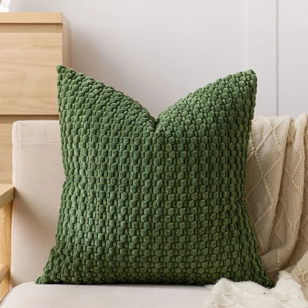Boho Striped Corduroy Cushion Cover