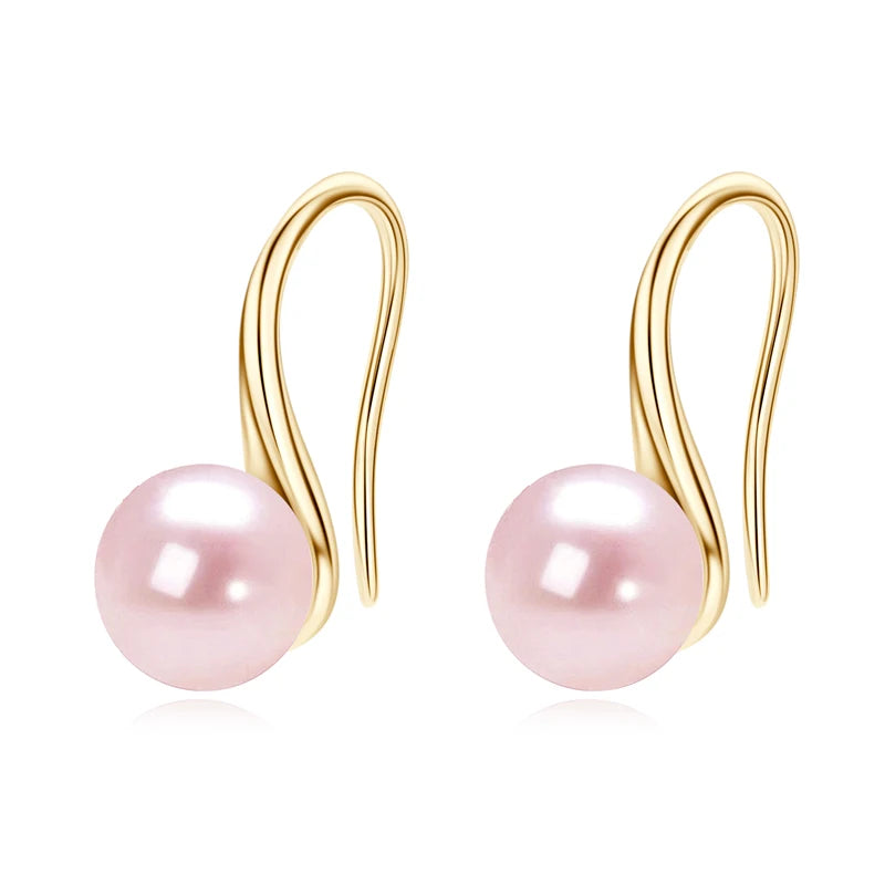 Elegant Pearl Drop Earrings