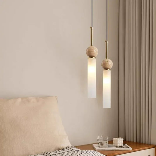 Cave Stone Wabi-Sabi Pendant Light