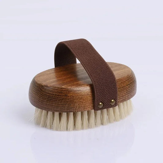 Natural Bristle Dry Body Brush