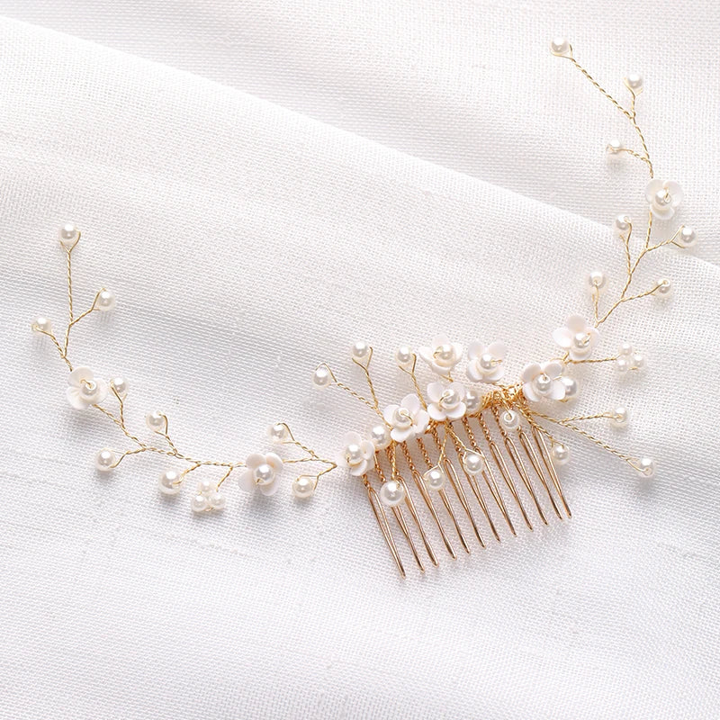 Luxury Pearl Bridal Hair Pin
