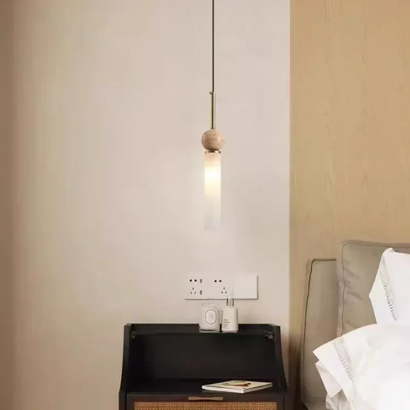 Cave Stone Wabi-Sabi Pendant Light