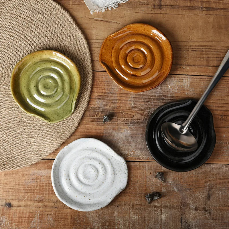 Nordic Ceramic Spoon Rest