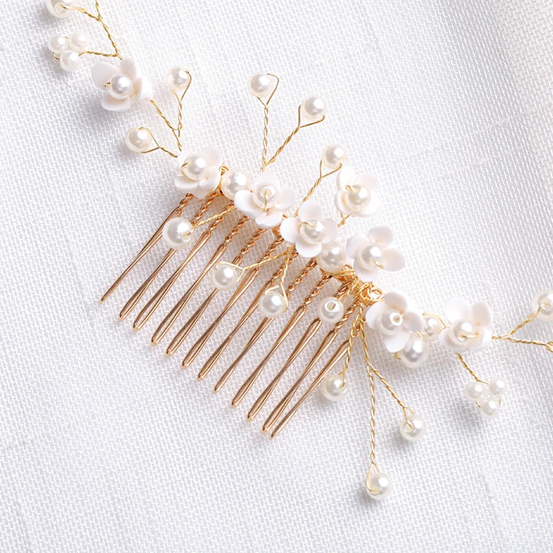 Luxury Pearl Bridal Hair Pin