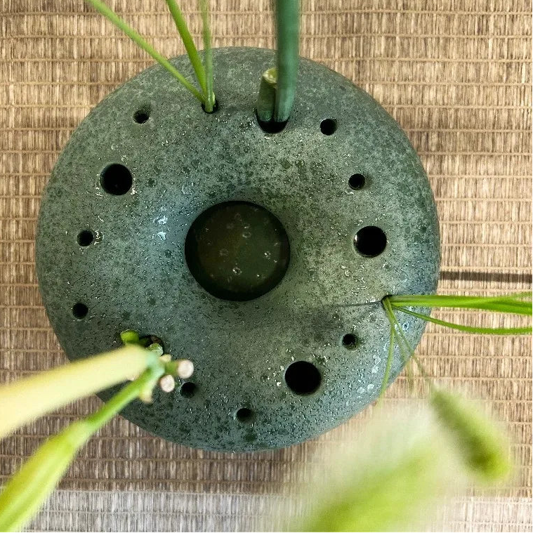 Wabi-Sabi Ceramic Flower Vase