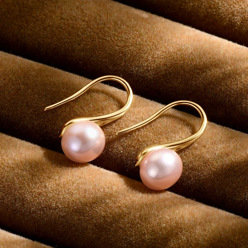 Elegant Pearl Drop Earrings