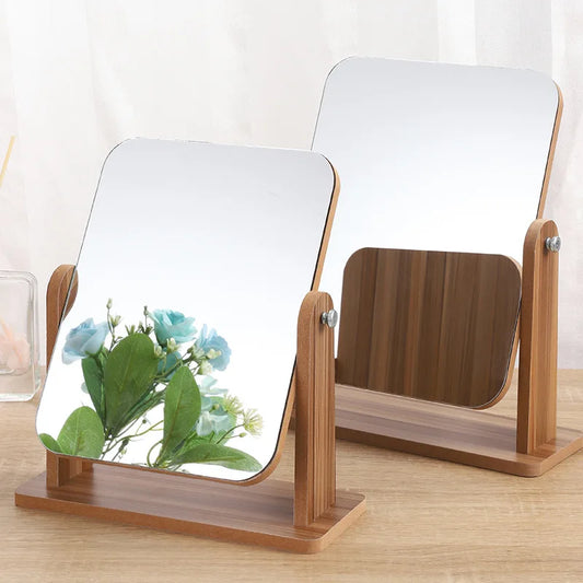 Wooden Vanity Mirror
