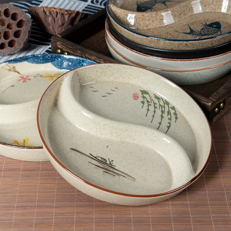 Double Ceramic Plate
