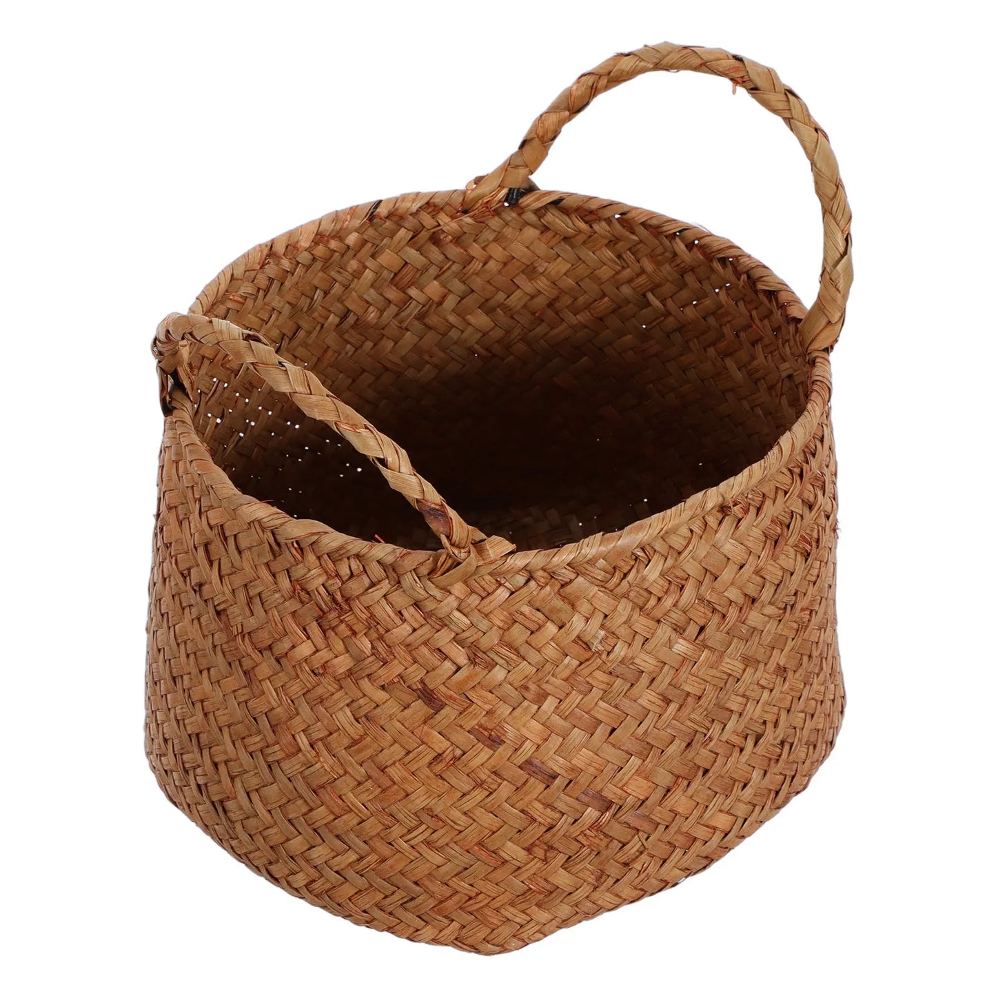 Handwoven Seagrass Storage Basket