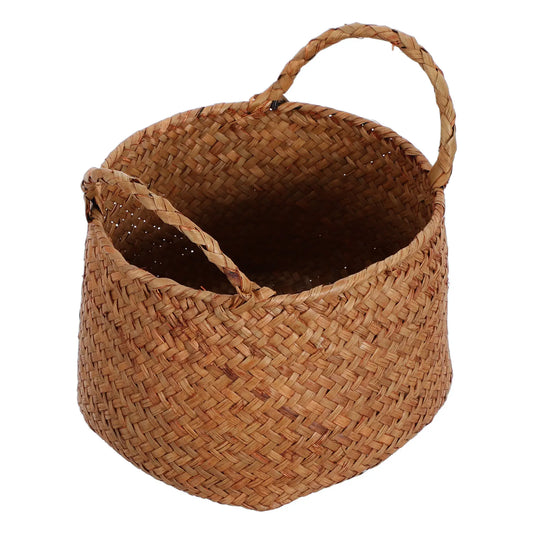 Handwoven Seagrass Storage Basket