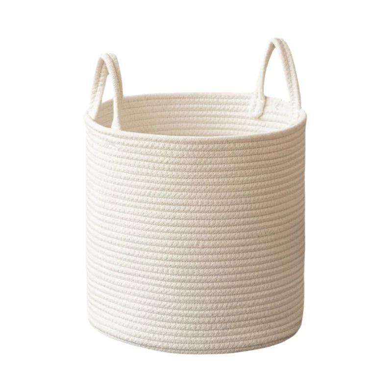 Cotton Rope Nursery Storage Basket