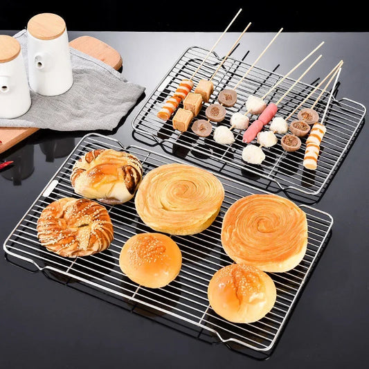 Stainless Steel Baking Tray & Cooling Rack Set