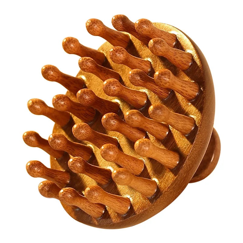 Wooden Scalp Massage Comb ﻿
