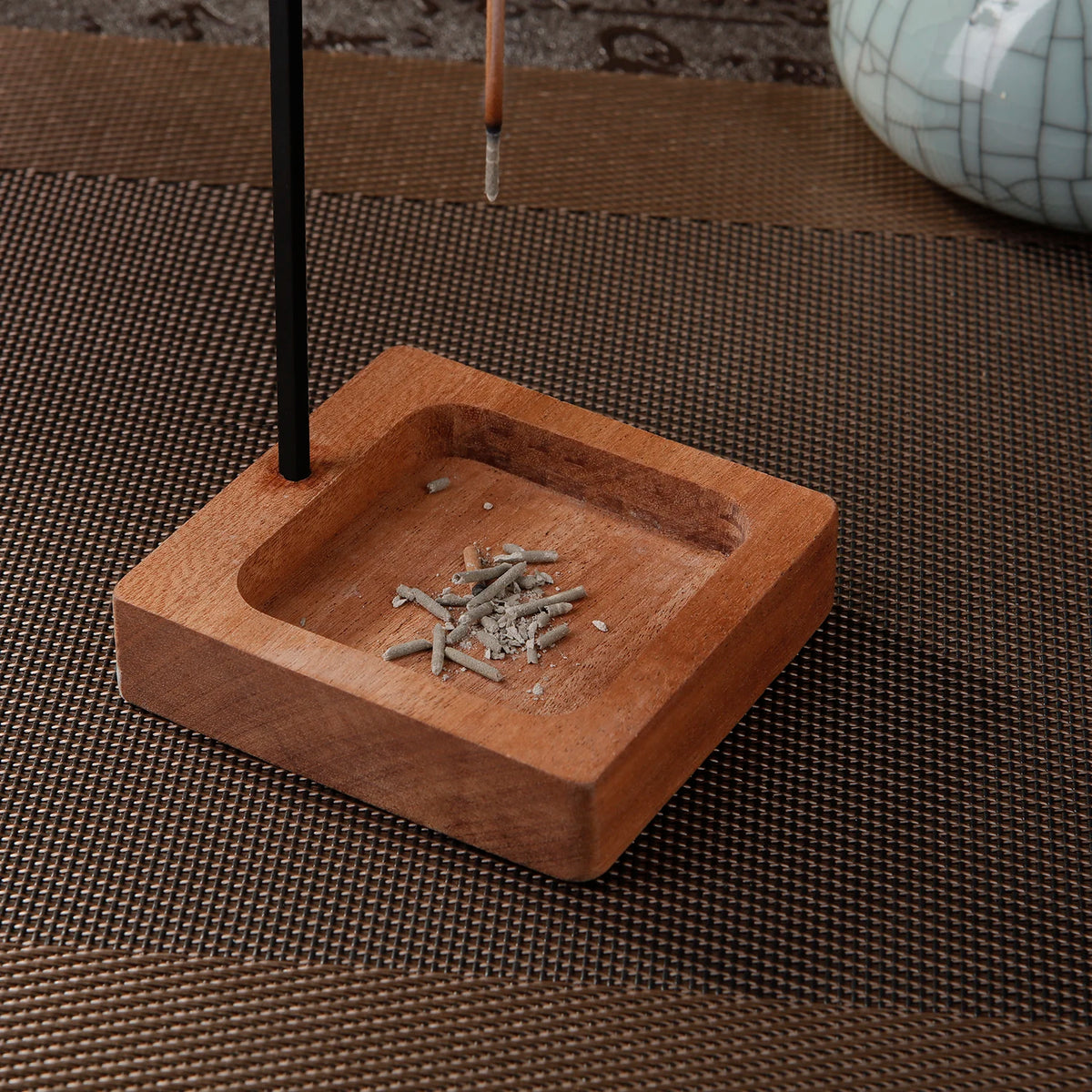 Zen Wooden Upside-Down Incense Holder