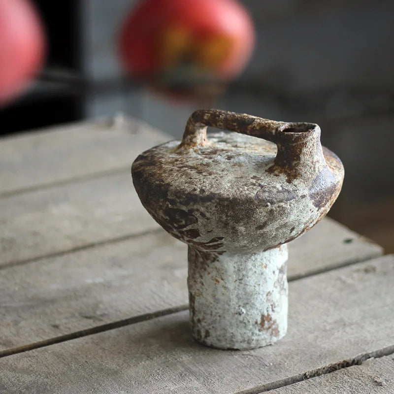 Retro Rough Ceramic Vase