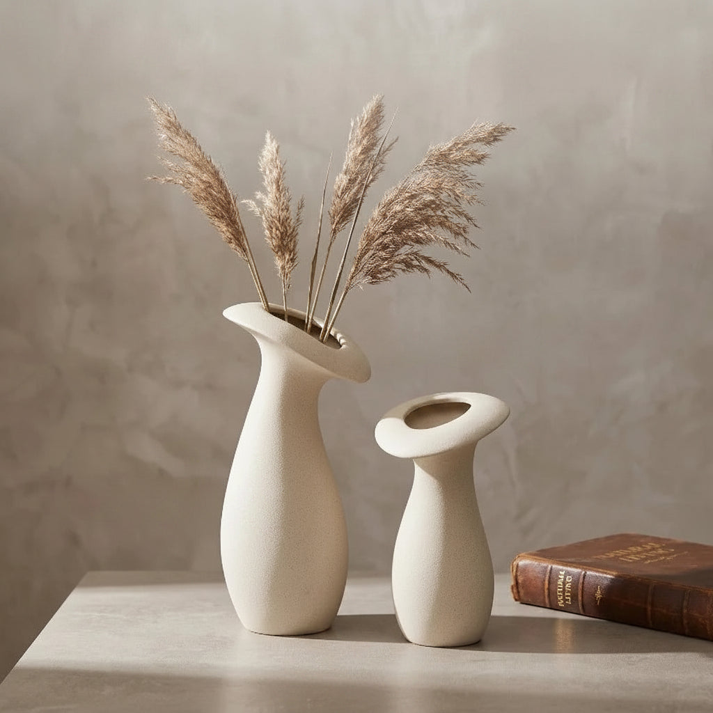 Wabi-Sabi Ceramic Vase