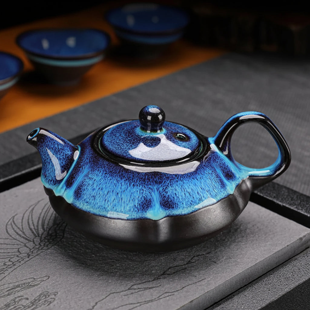 Ceramic Tea Pot & Cup Gift Set