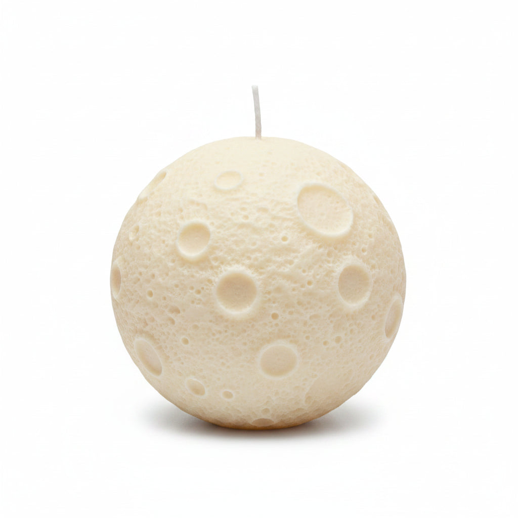 Moon-Shaped Soy Wax Scented Candle
