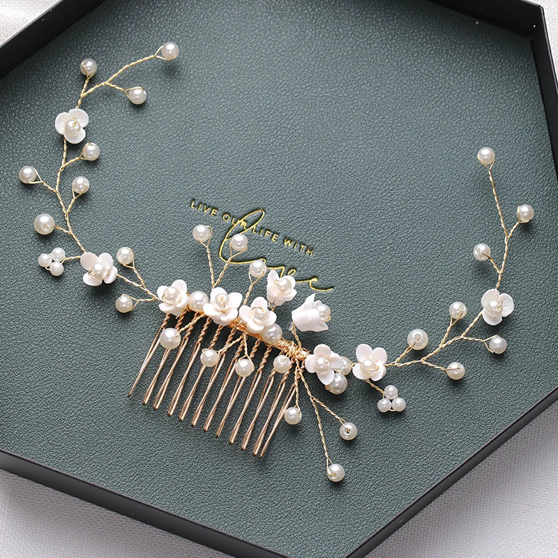Luxury Pearl Bridal Hair Pin