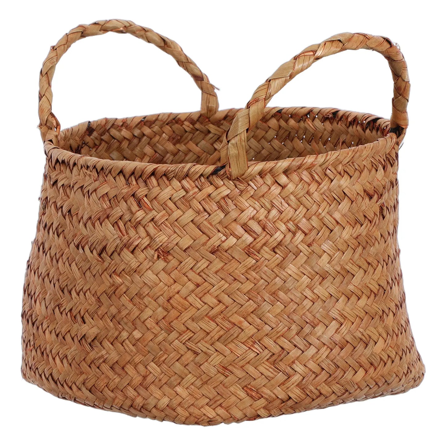 Handwoven Seagrass Storage Basket