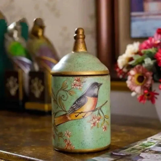 Vintage Ceramic Kitchen Storage Jar