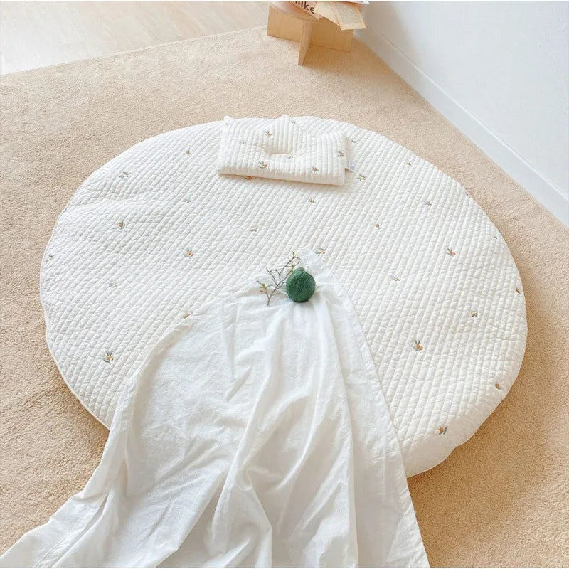 Quilted Baby Crawling Play Mat