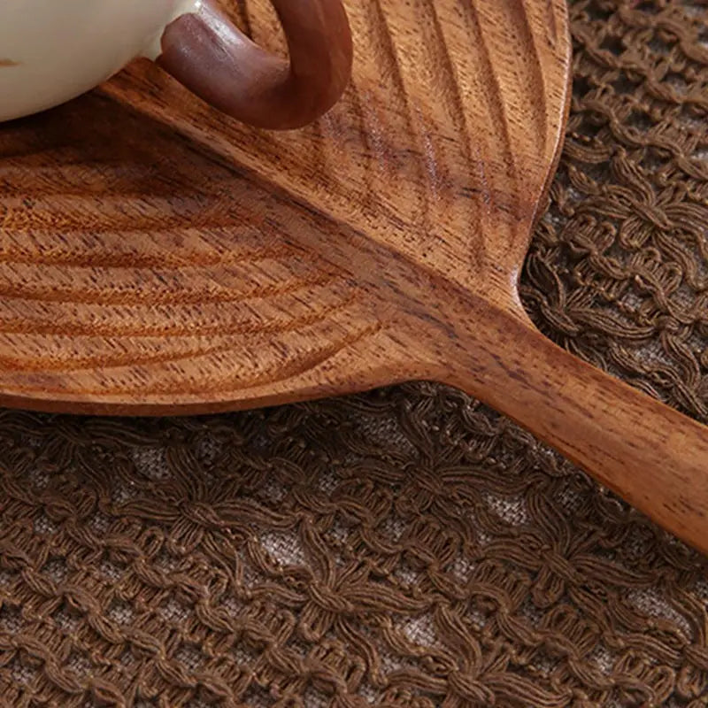 Solid Wood Sushi Serving Tray