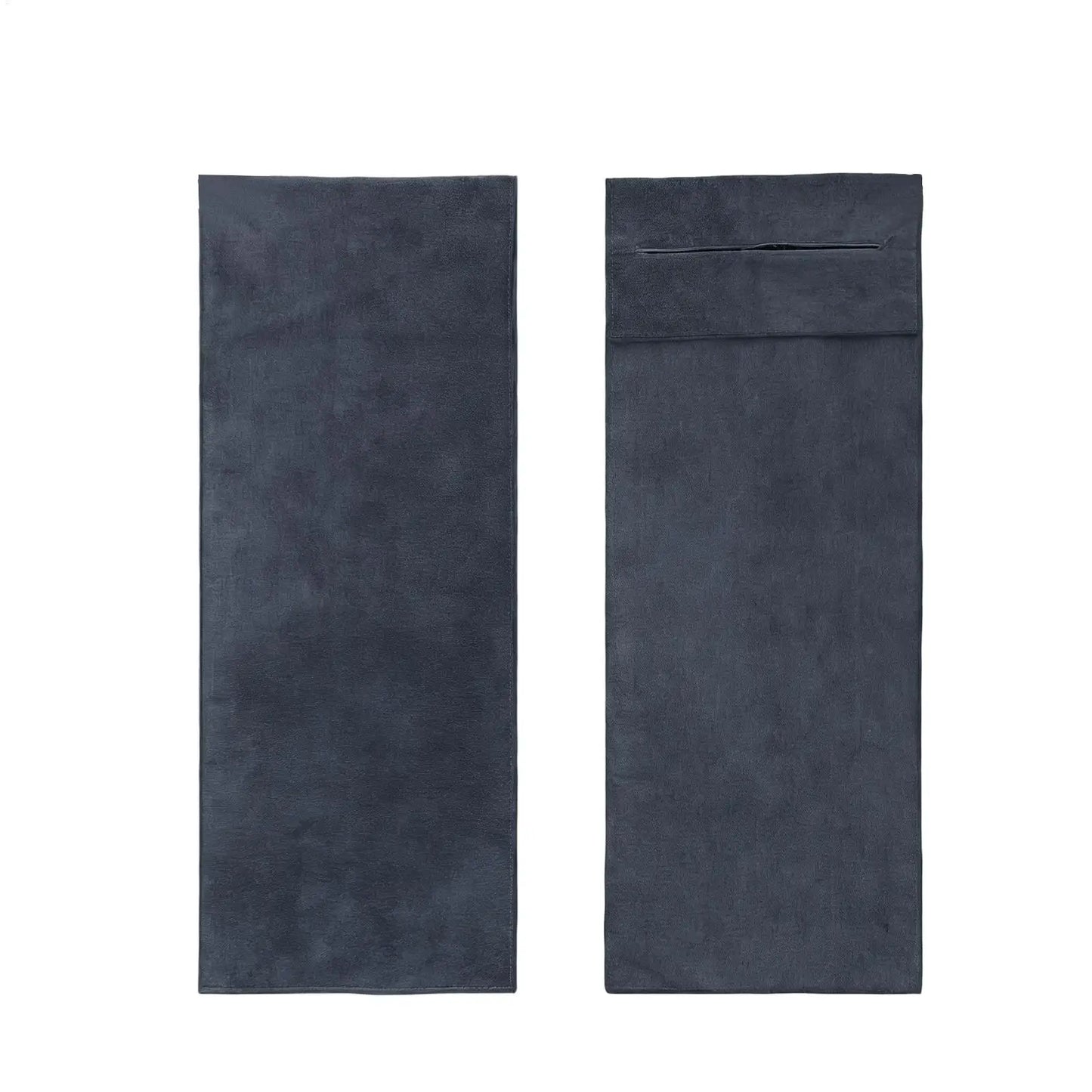 Gym Towel with Zipper Pocket