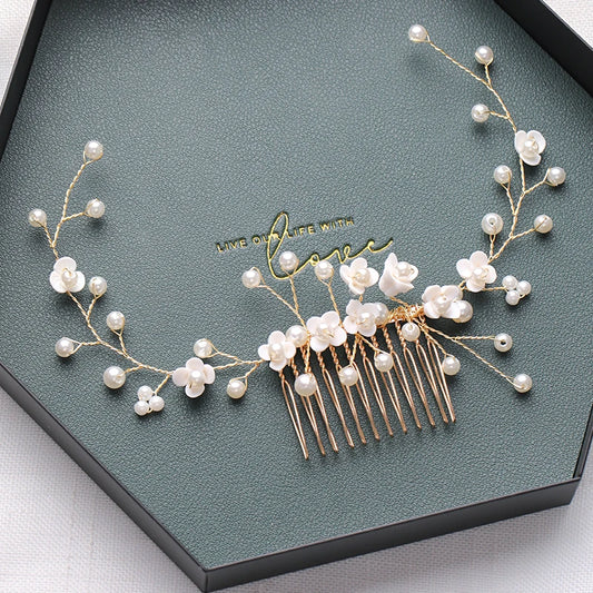 Luxury Pearl Bridal Hair Pin