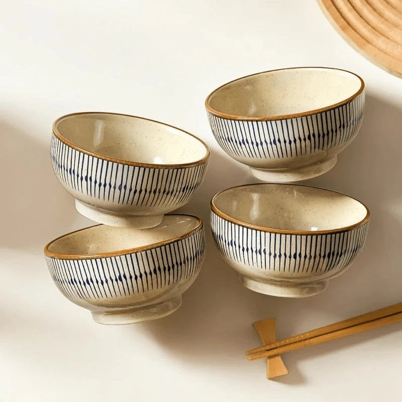 Underglaze Ceramic Bowl Set — 2 Pieces