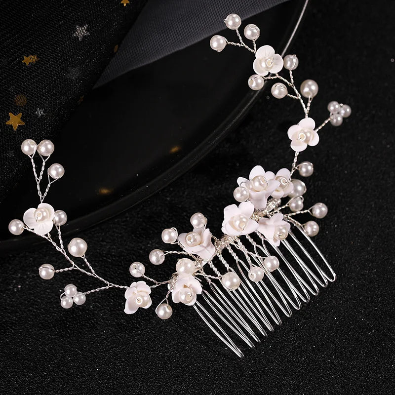 Luxury Pearl Bridal Hair Pin