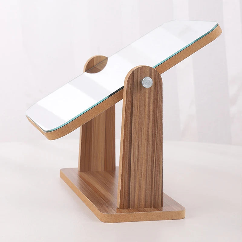Wooden Vanity Mirror