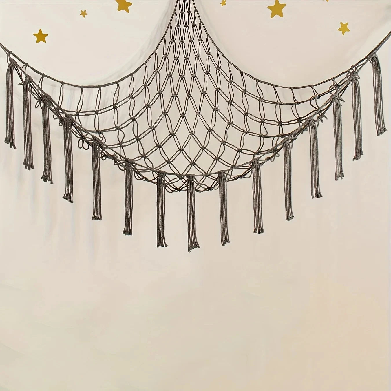 Macramé Toy Storage Hammock
