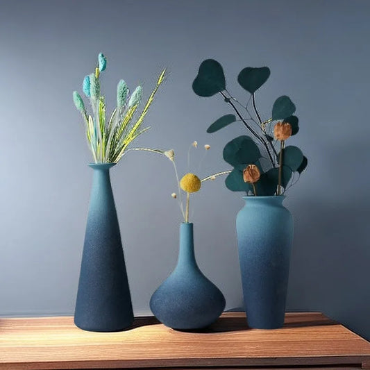 Gradient Ceramic Minimalist Vase
