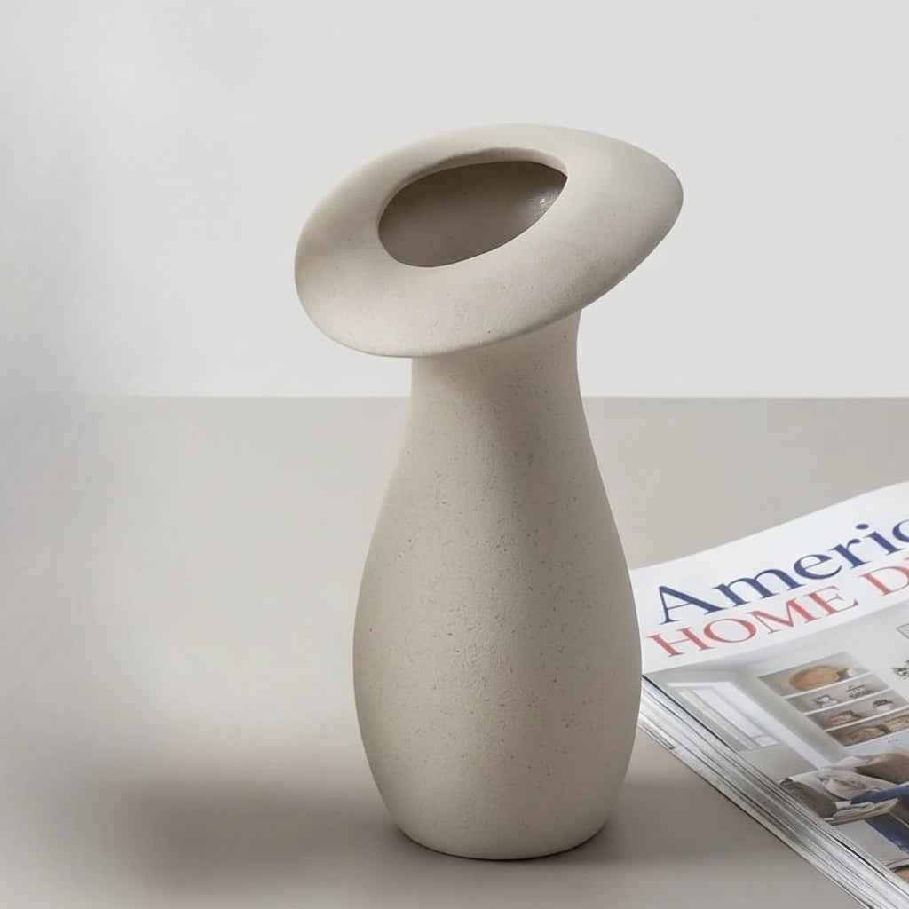 Wabi-Sabi Ceramic Vase