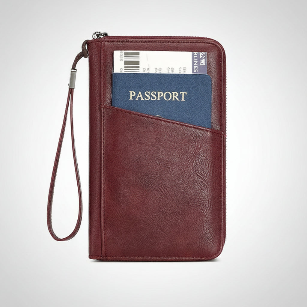 Luxury RFID Travel Passport Wallet