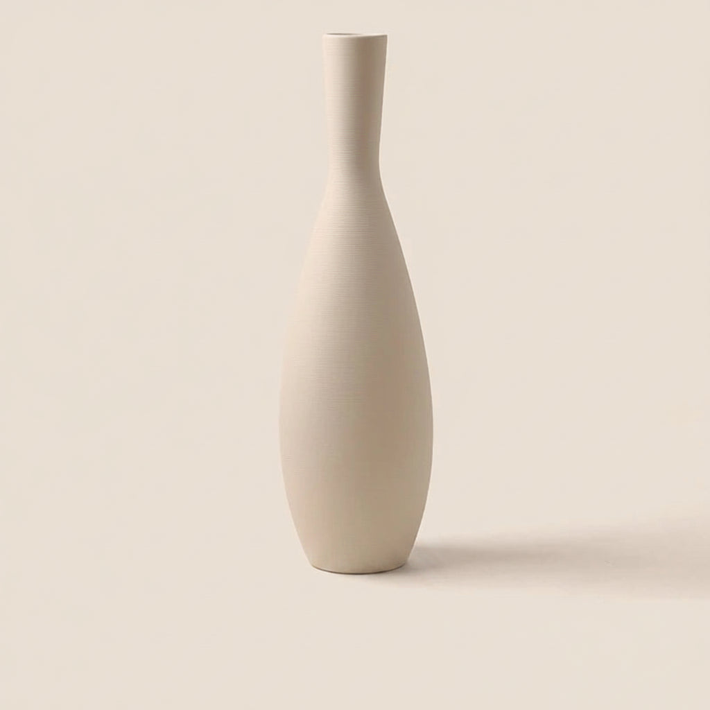 Minimalist Frosted Ceramic Vase