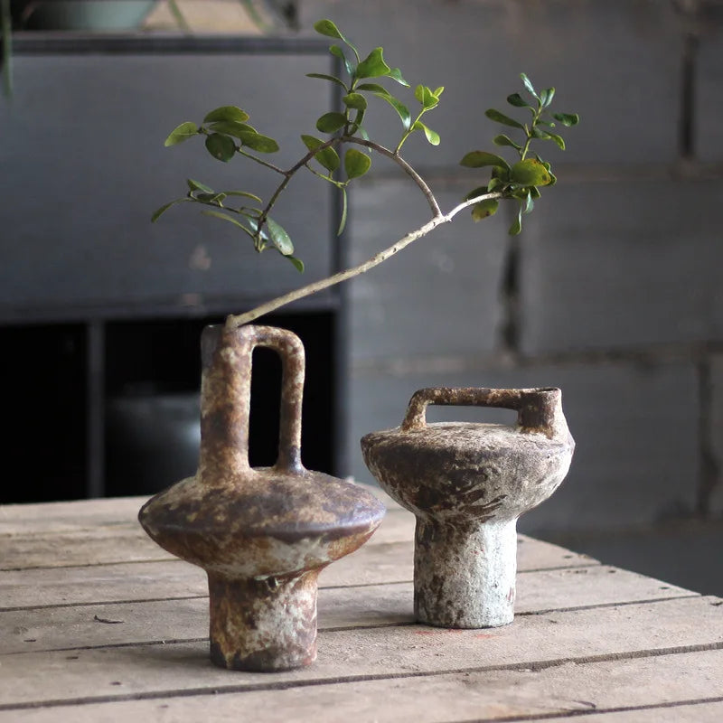 Retro Rough Ceramic Vase